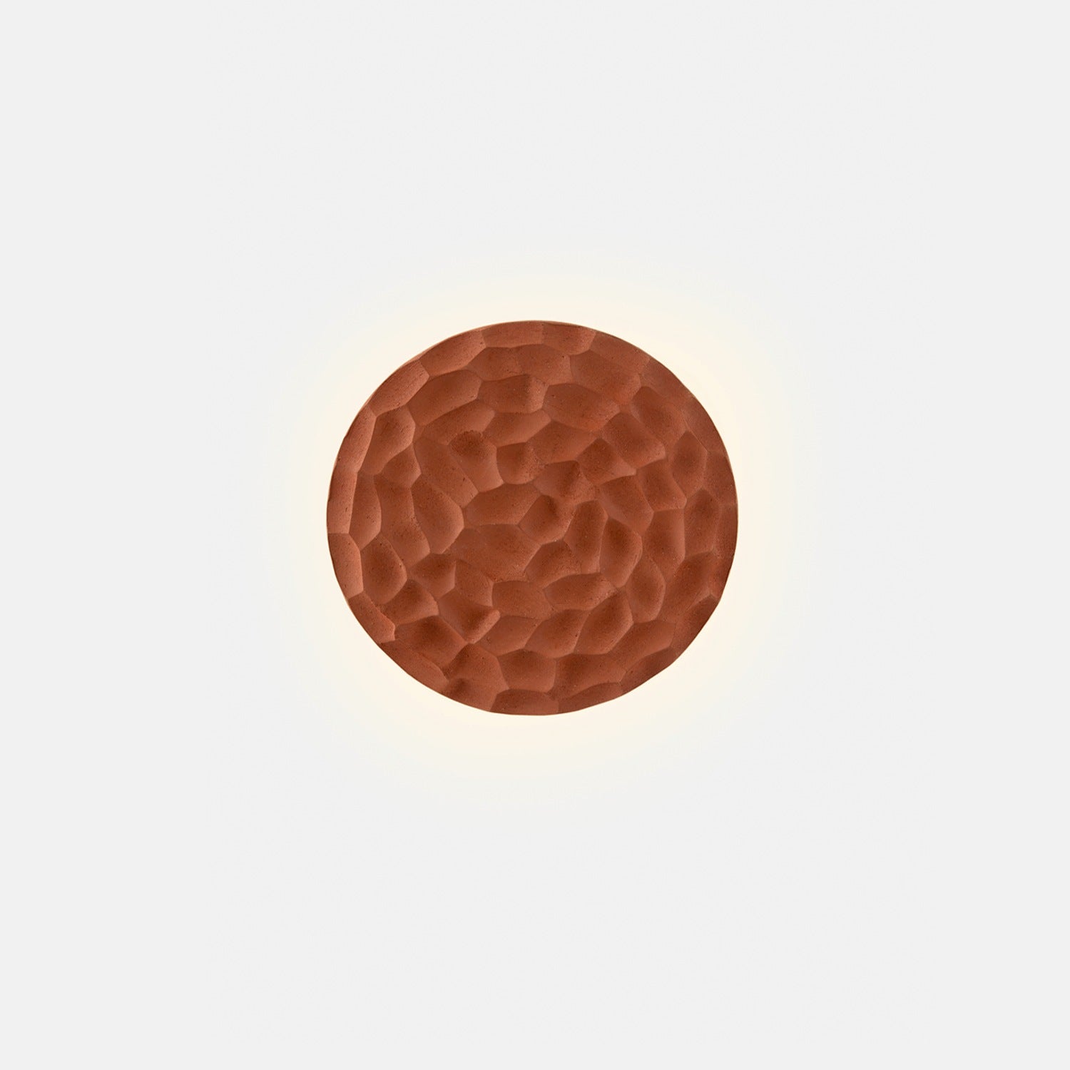 Disc Wall Light - Terracotta