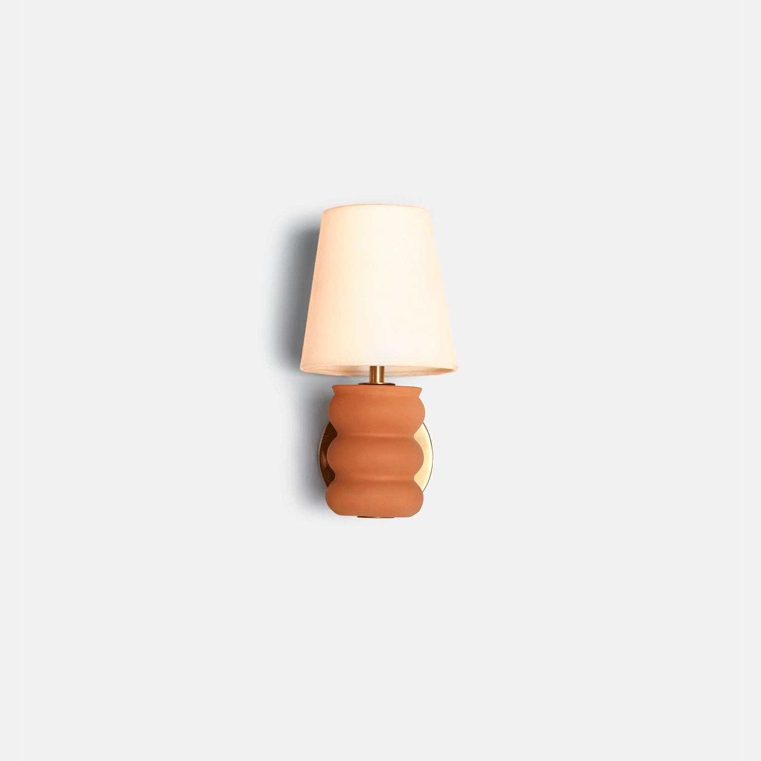 Contour Wall Sconce - Terracotta