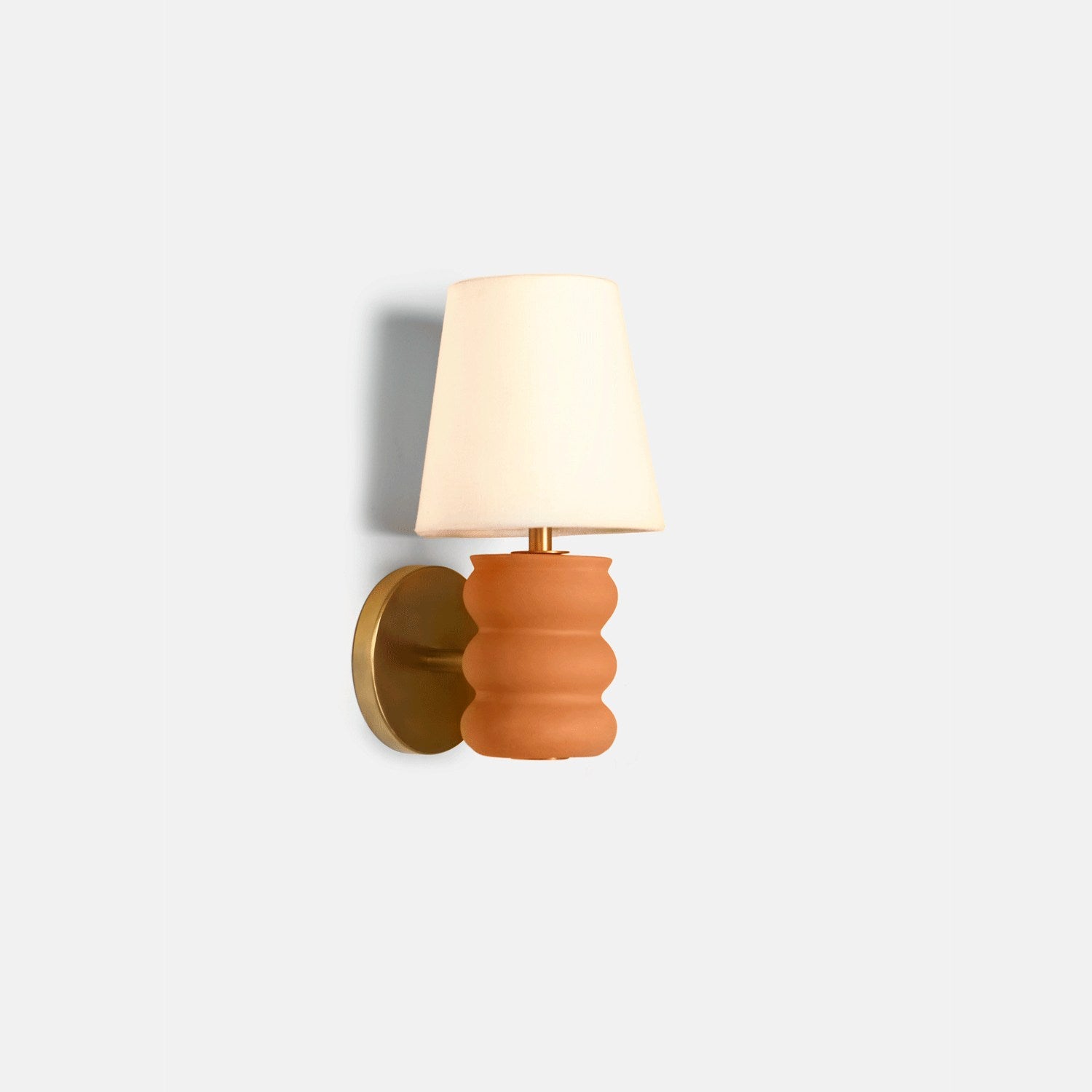 Contour Wall Sconce - Terracotta