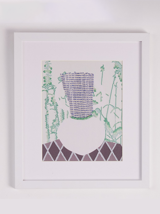 Embroidered Vessels - I
