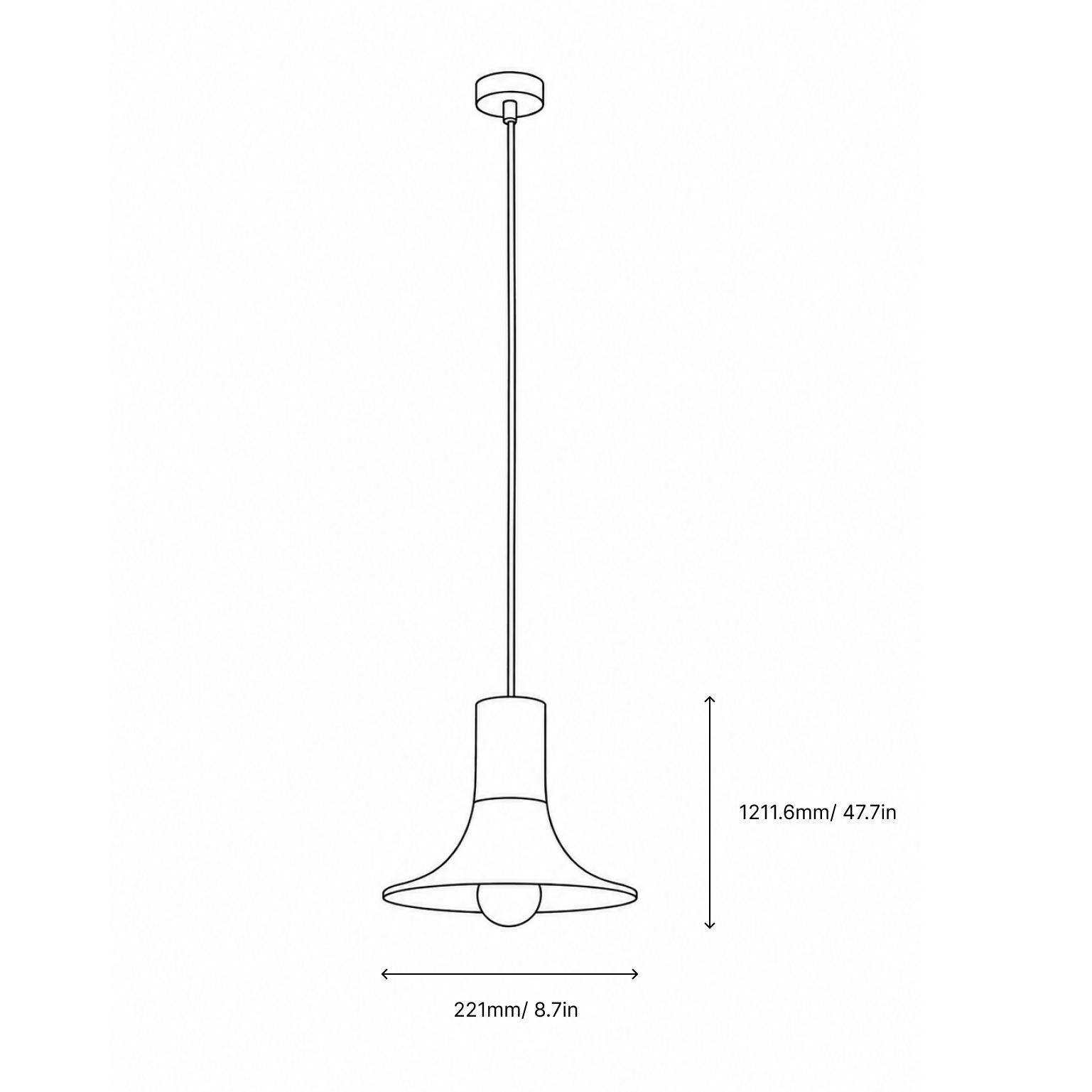 Wine Pendant Light
