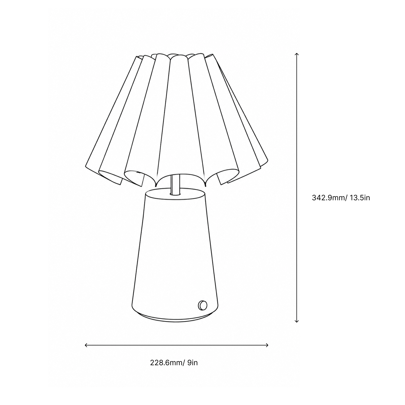 Scallops Portable Lamp