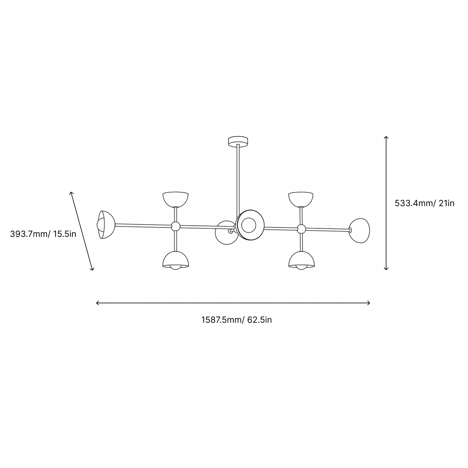 Damru Dining Light