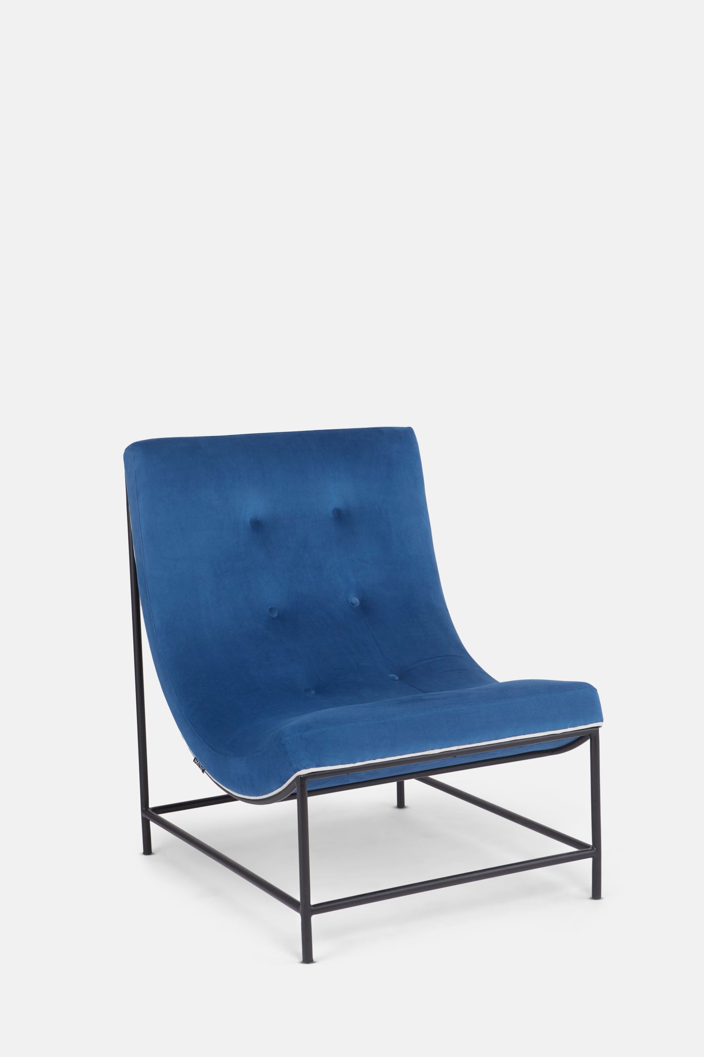 Curve Lounge Chair - Blue