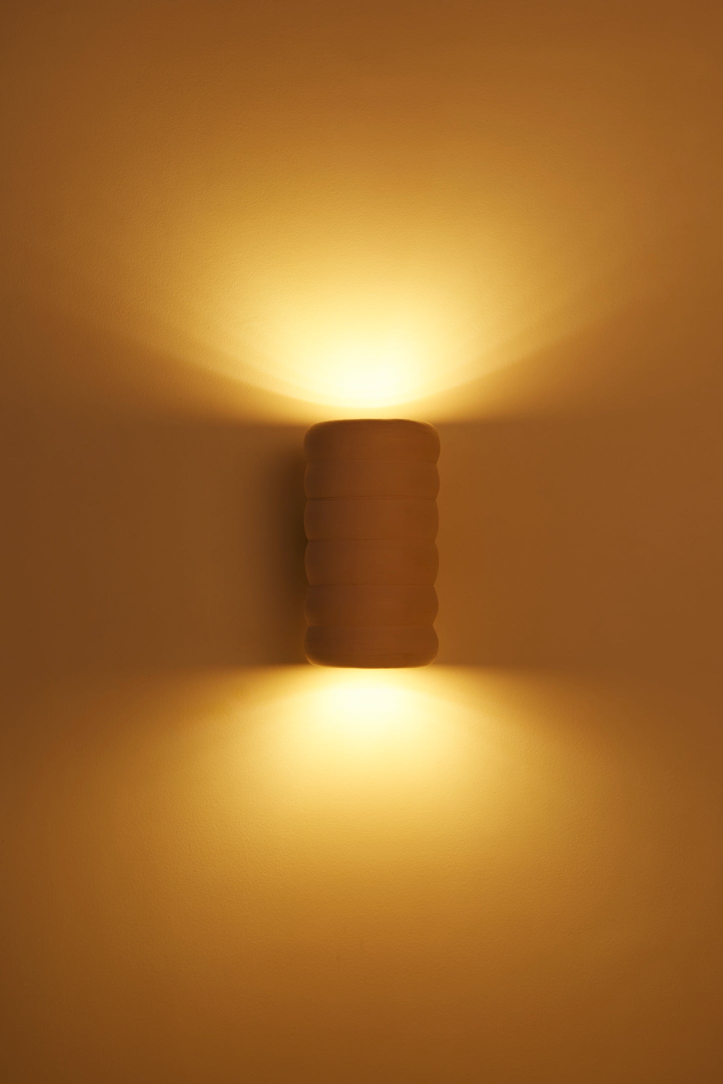Ivory Contour Wall Lamp