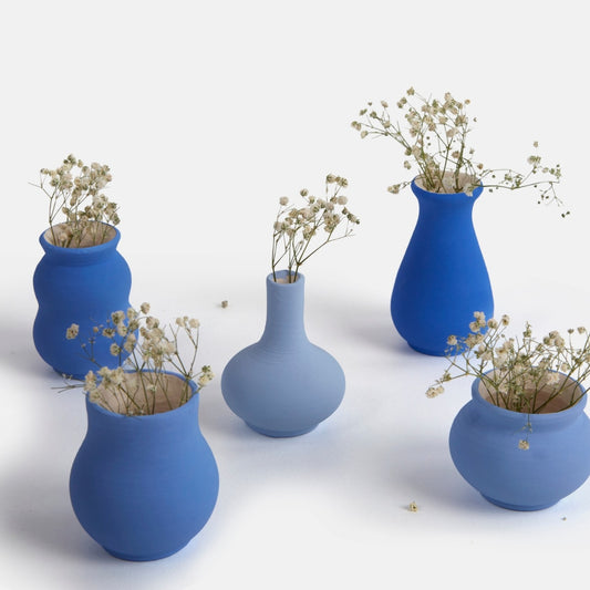 Pot Series in Blue