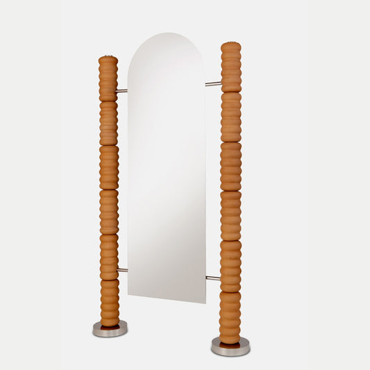 Contour Mirror - Terracotta