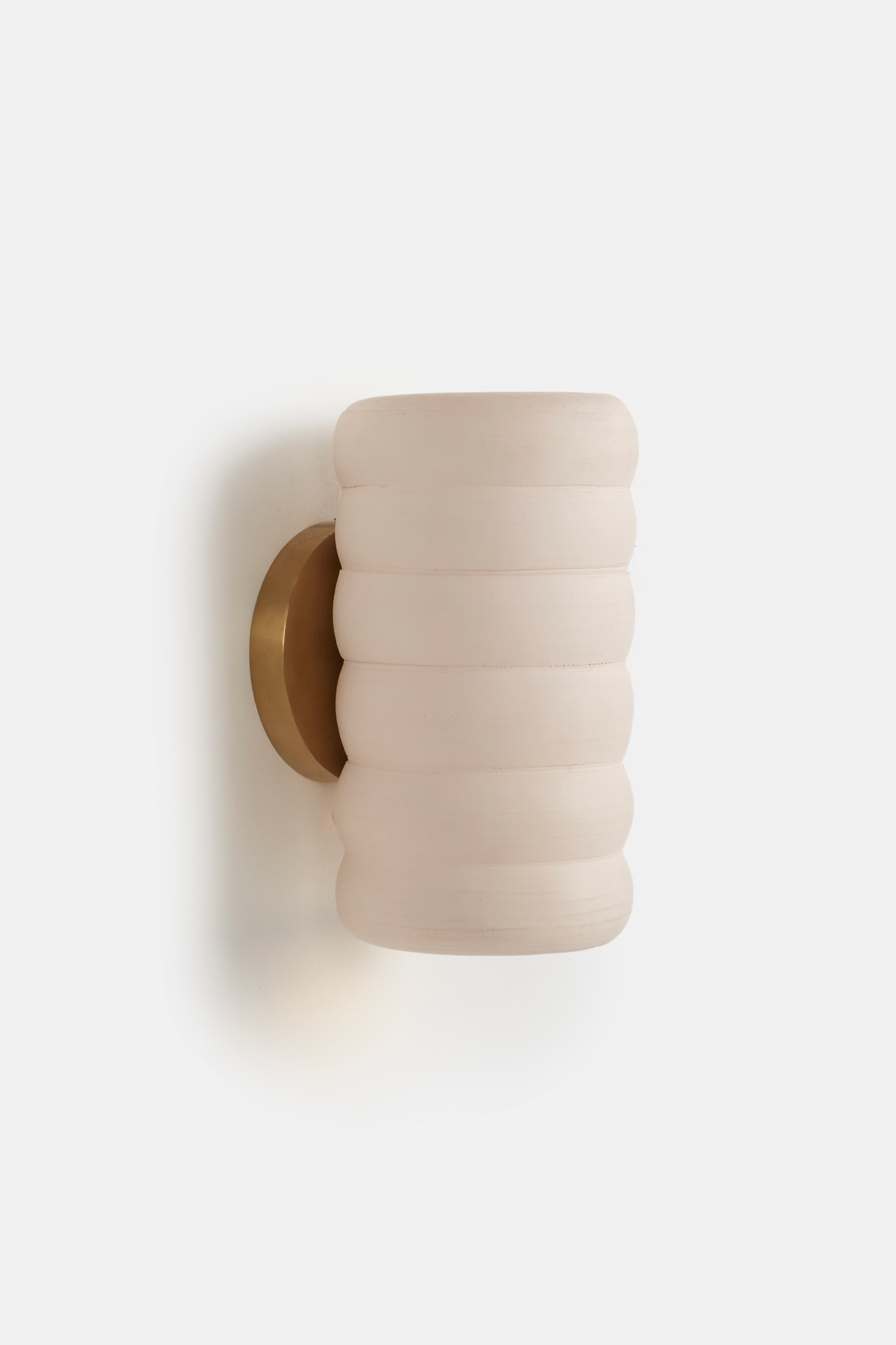 Ivory Contour Wall Lamp