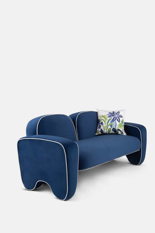 Notch Sofa - Blue