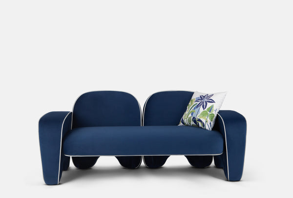 Notch Sofa - Blue