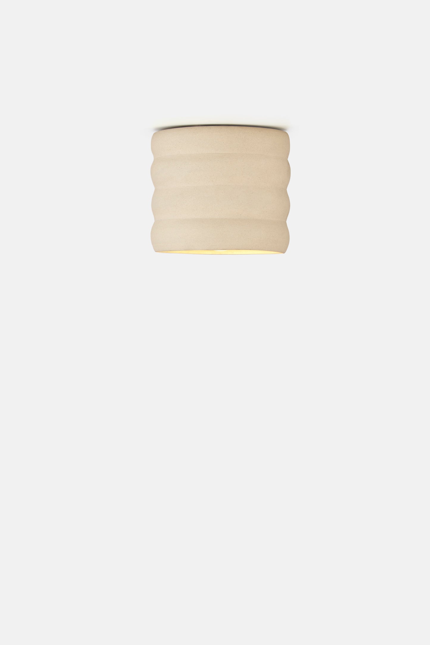 Contour Ceiling Light in Beige