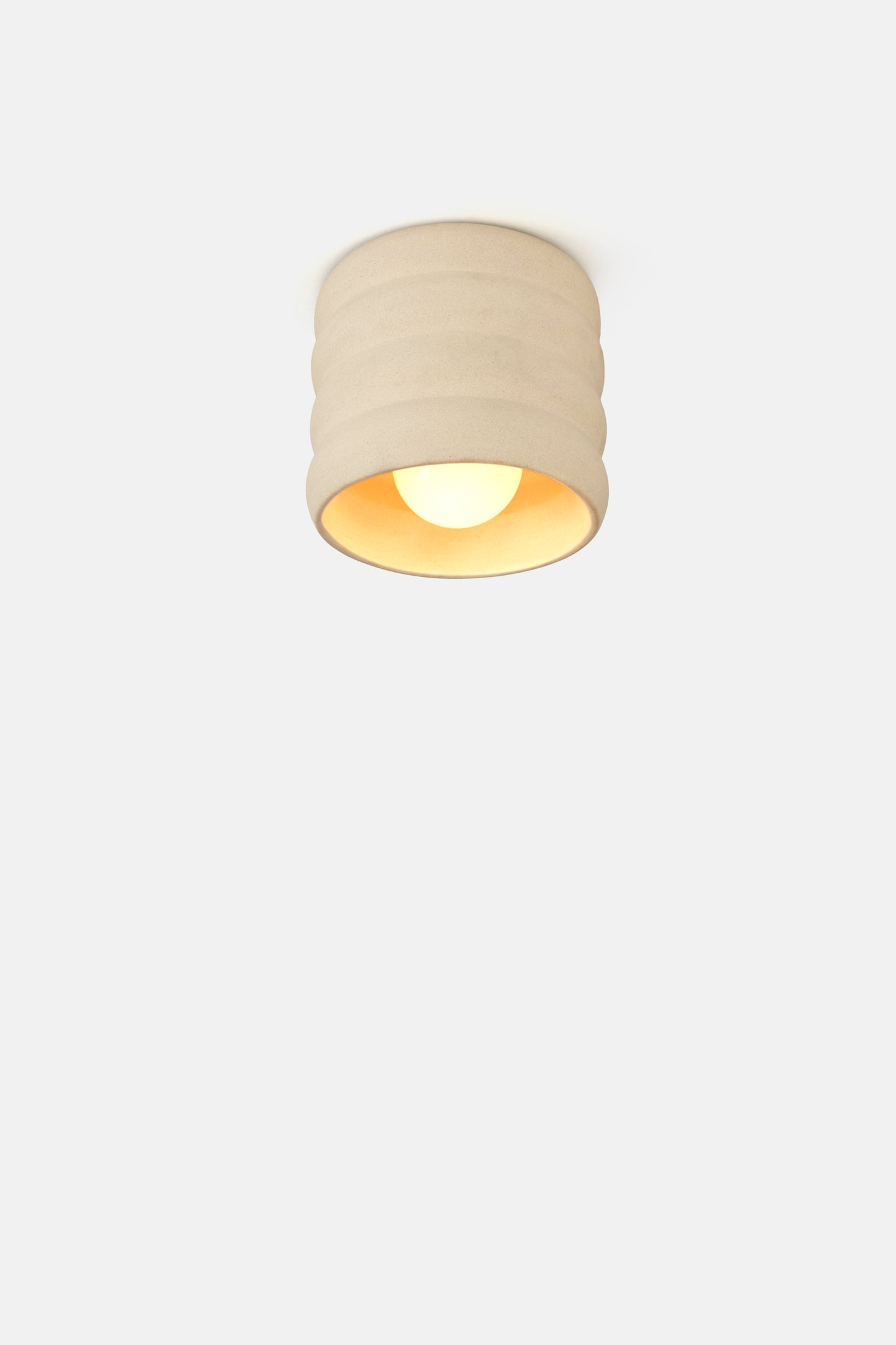 Contour Ceiling Light in Beige
