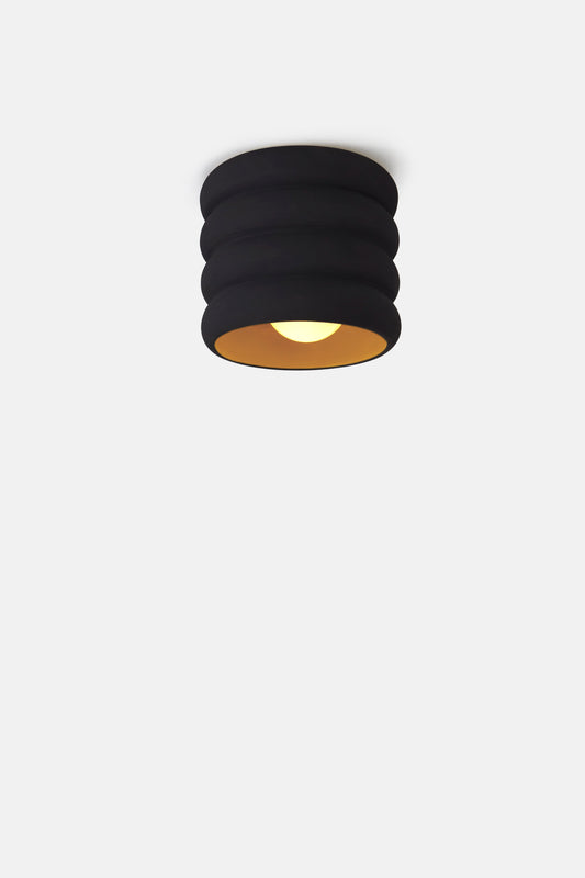 Contour Ceiling Light in Black