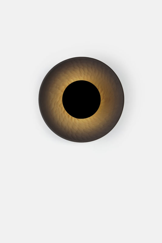 Disc Wall Light in Black