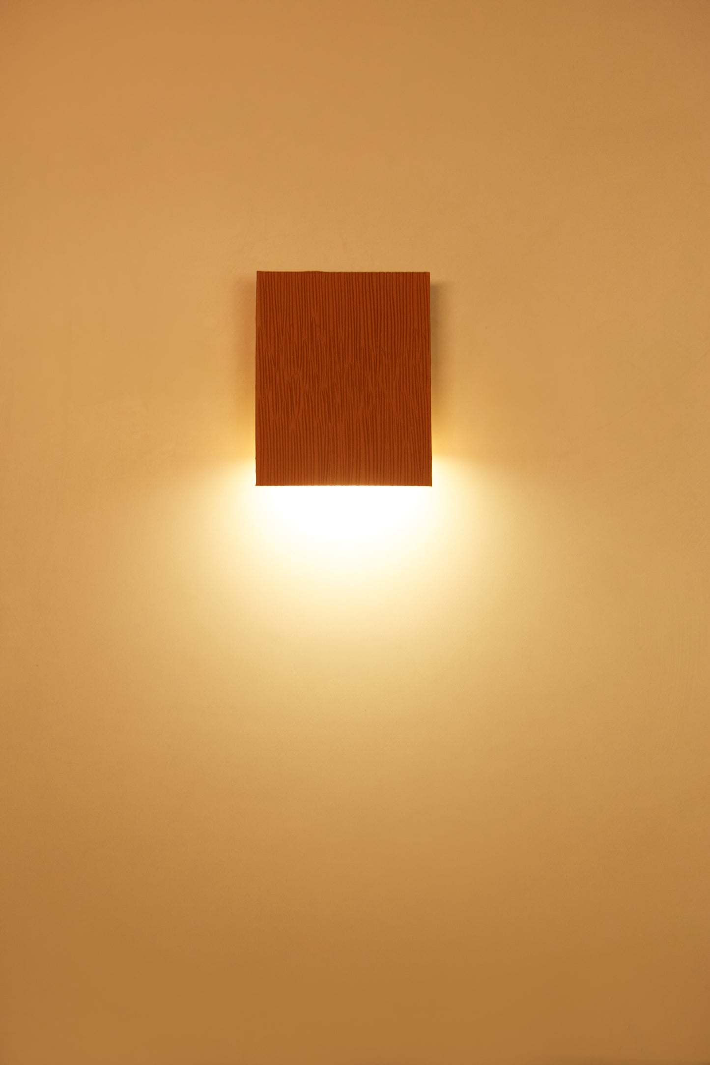 Down Light in Terracotta