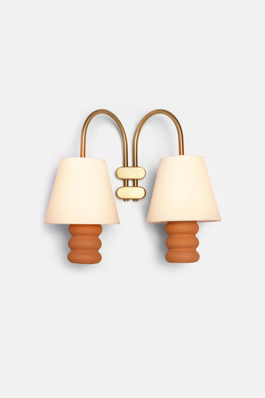 Terra Contour Dual Sconce
