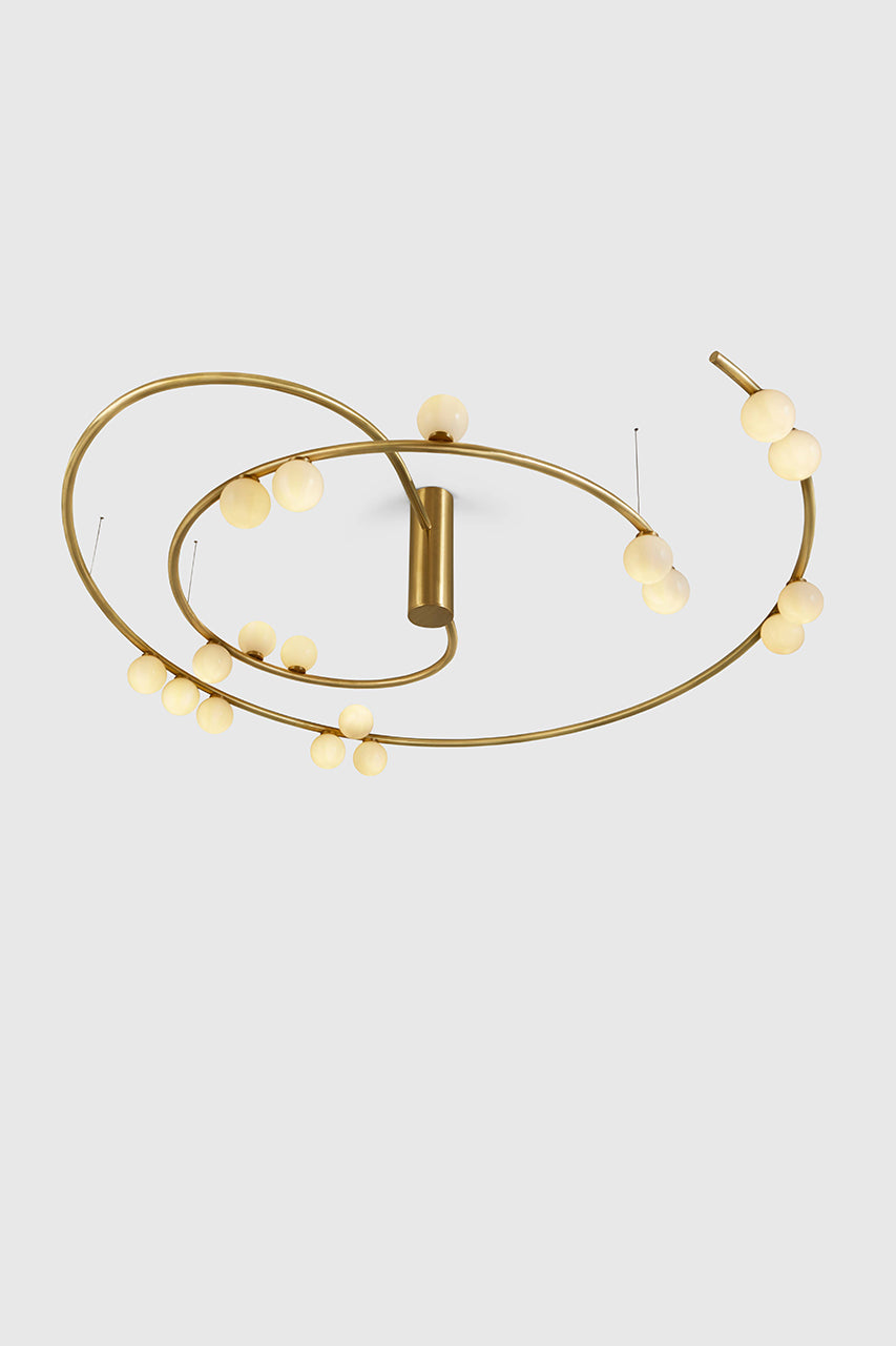 Swirl Chandelier