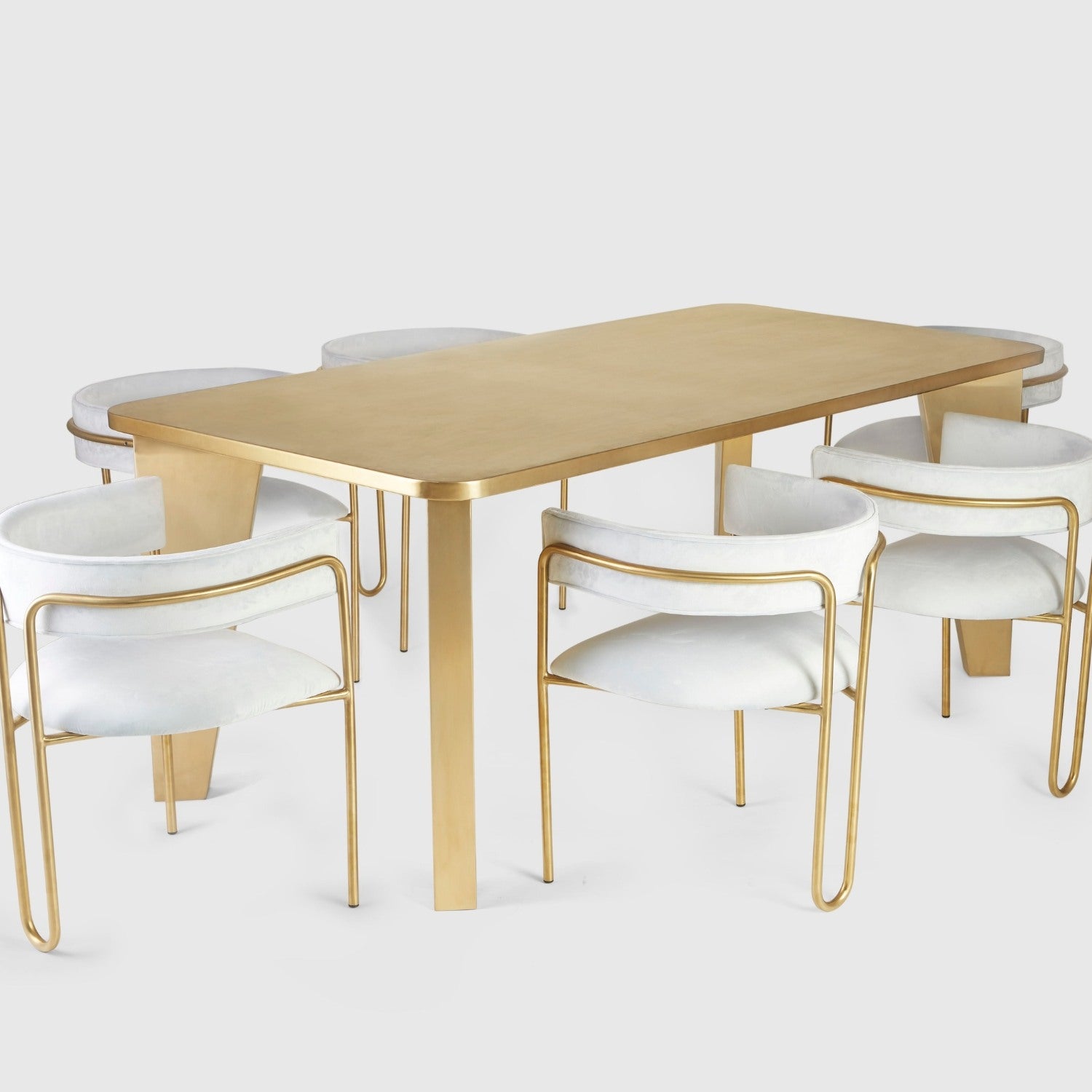 Gold Dining Table