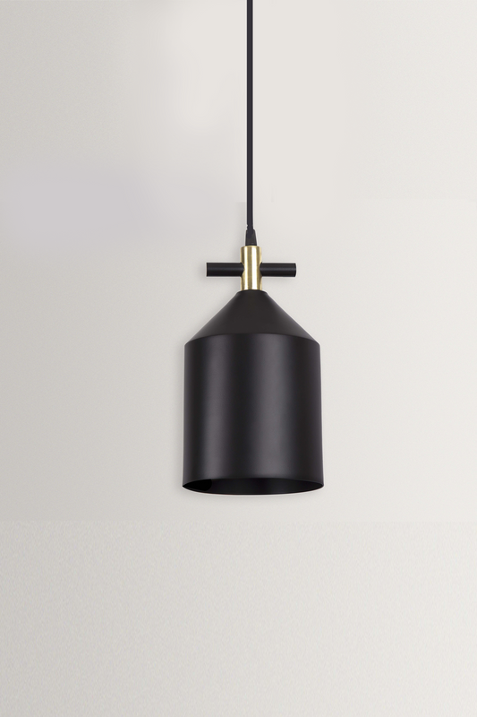 Bell Pendant Lamp in Brass