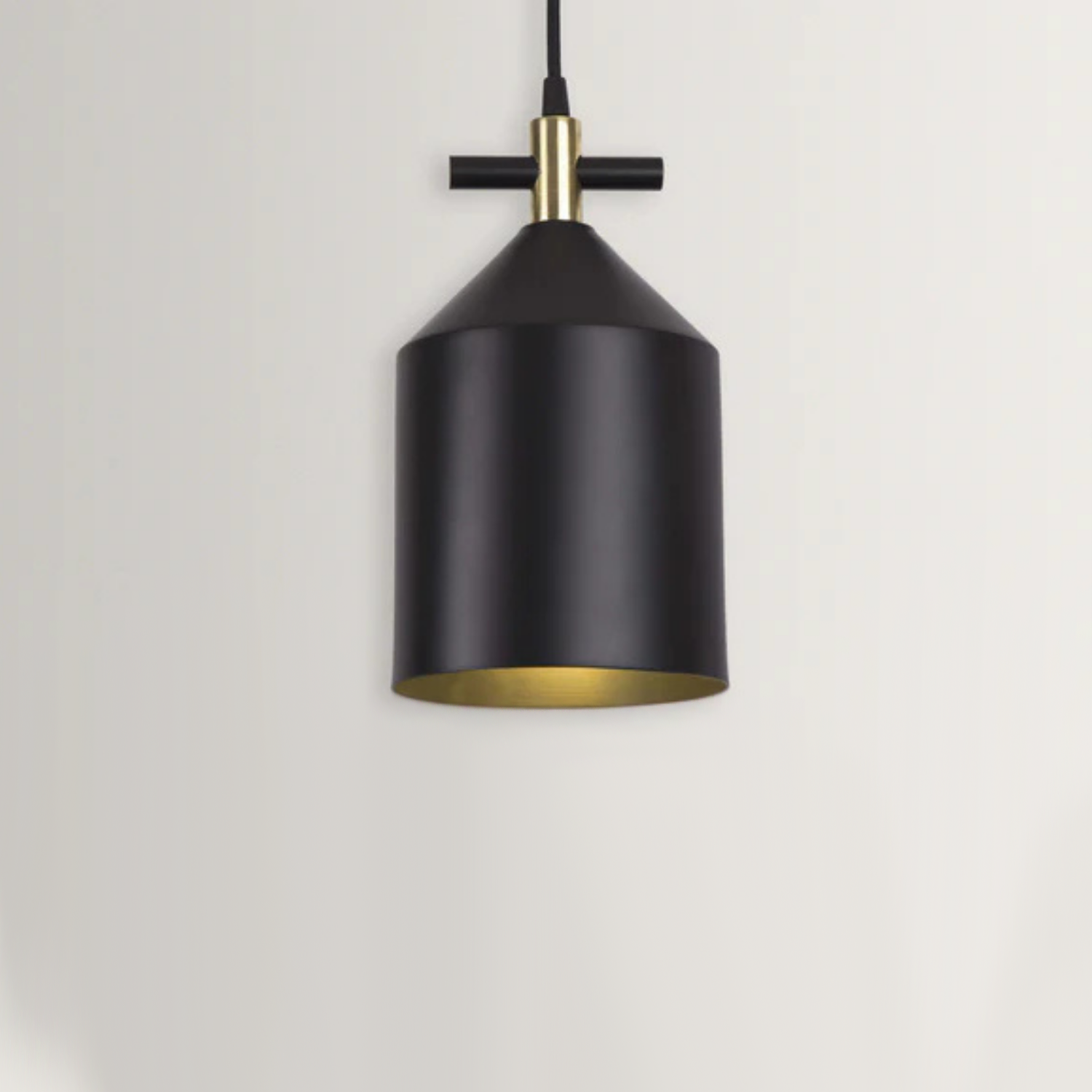Bell Pendant Lamp in Brass