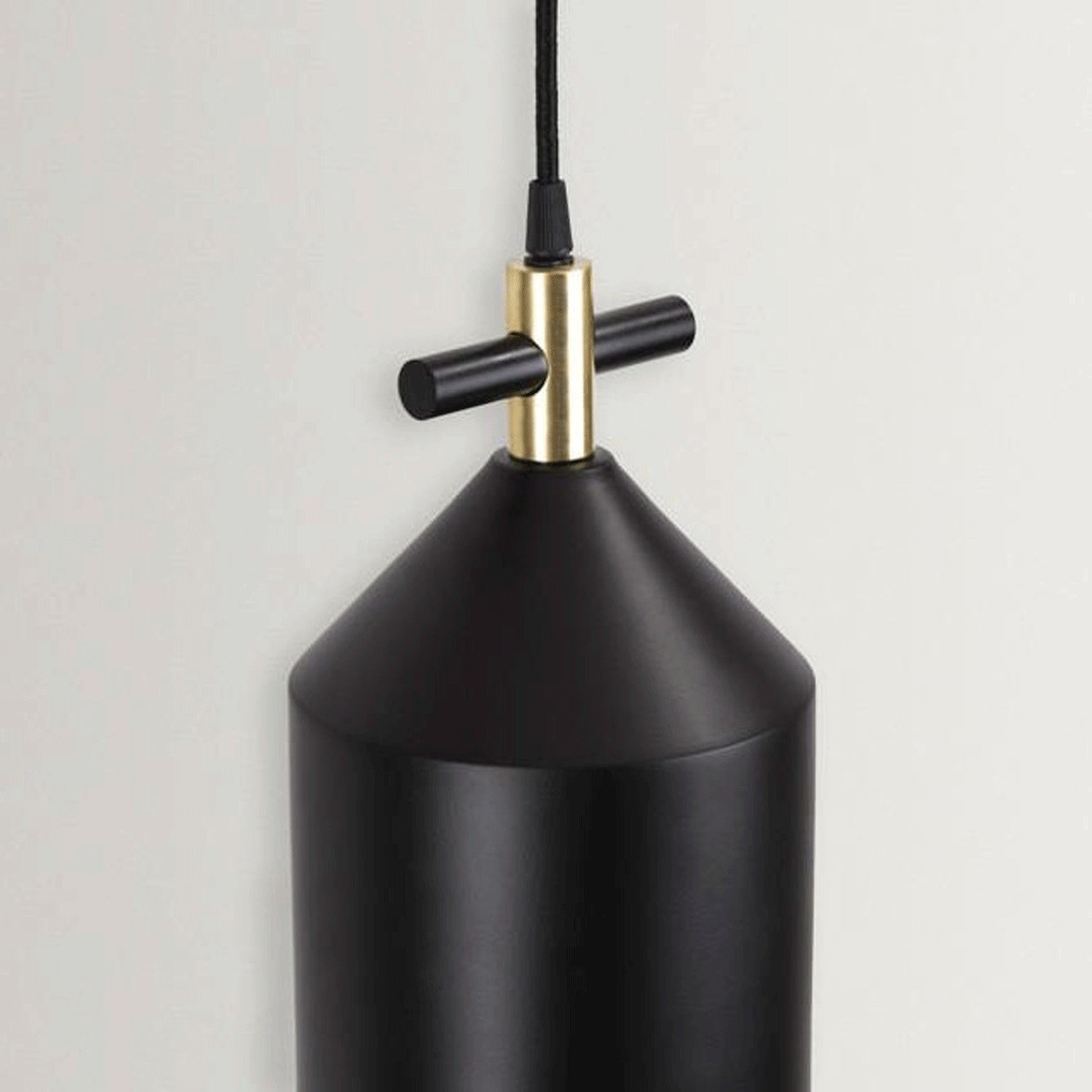 Bell Pendant Lamp in Brass