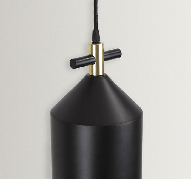 Bell Pendant Lamp in Brass - Hatsu