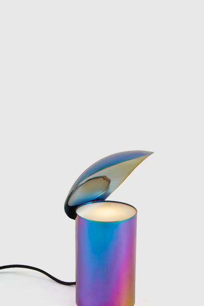 Shell Table Lamp - Rainbow