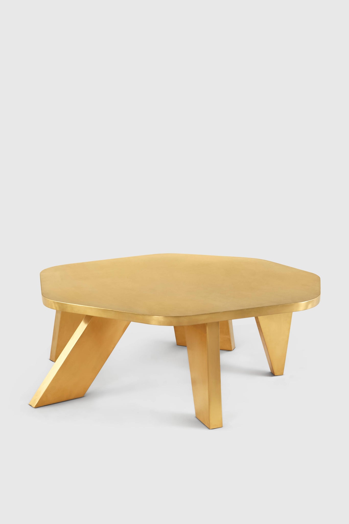 Gold Center table - Big
