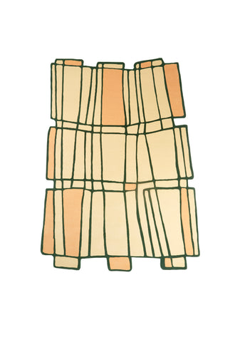 Box Uneven Orange
