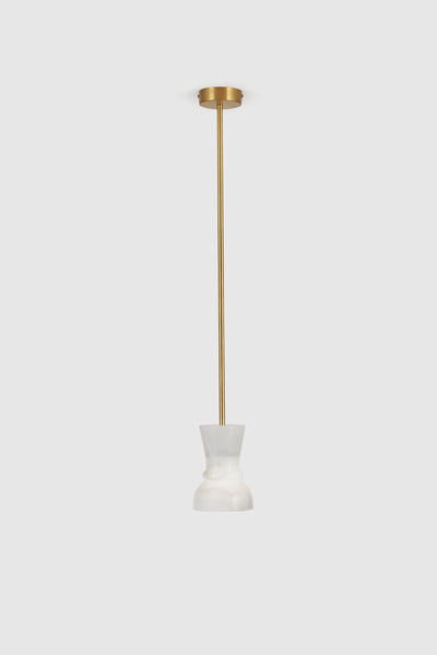 Alabaster Pendant 1 - Gold