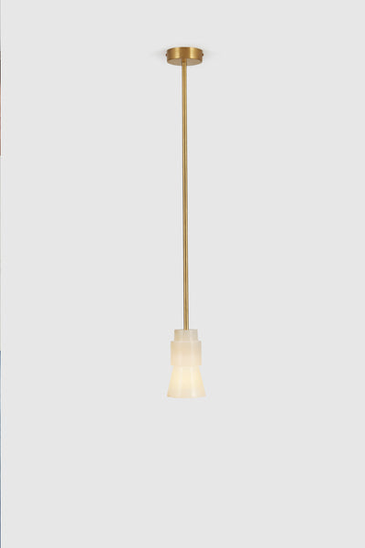 Alabaster Pendant 2 - Gold
