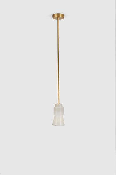 Alabaster Pendant 2 - Gold