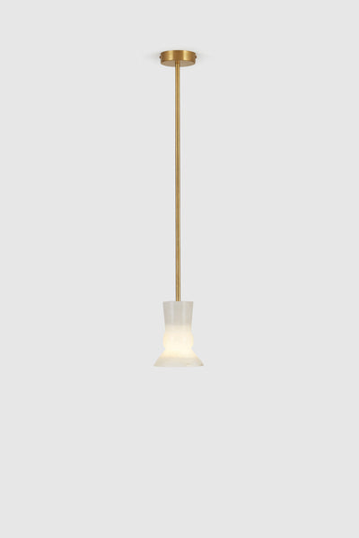 Alabaster Pendant 3 - Gold