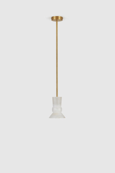 Alabaster Pendant 3 - Gold