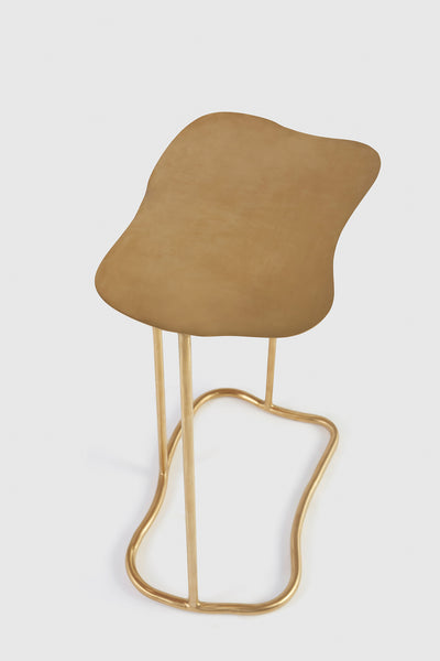 Ripple C Table - Gold
