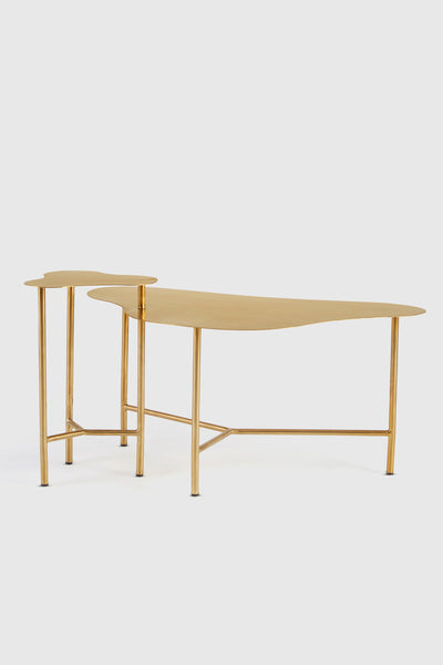 Ripple Center Table - Gold