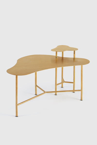 Ripple Center Table - Gold