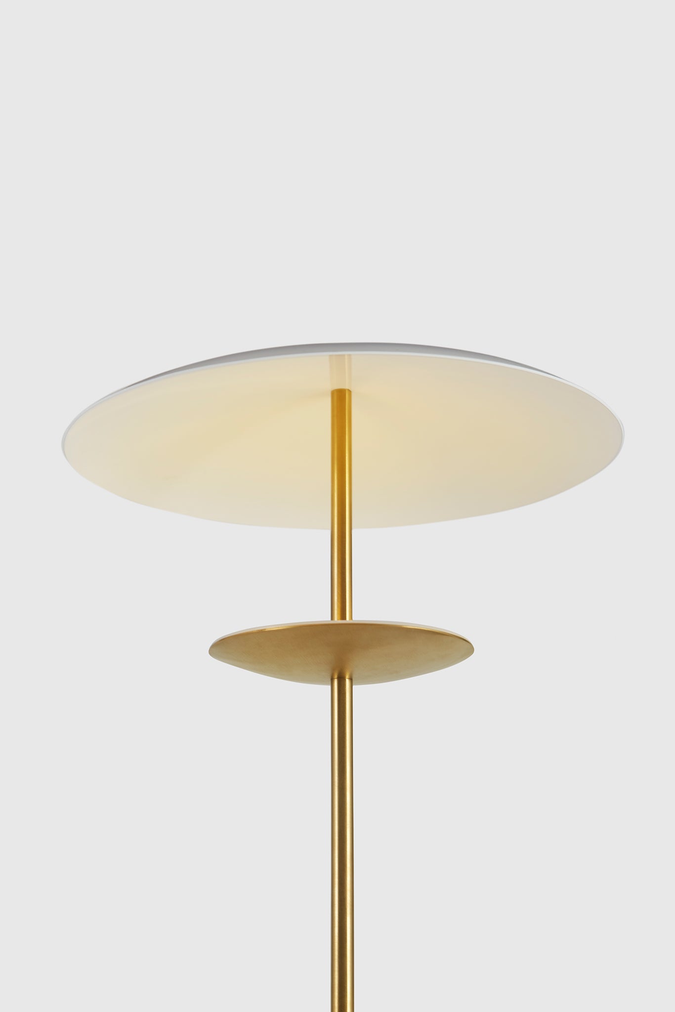 Disc Floor Lamp - Gold